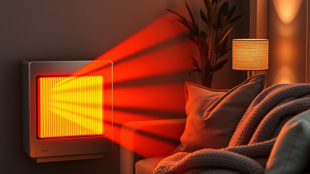 infrared heater quick warmth
