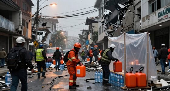 initial quake utility priorities