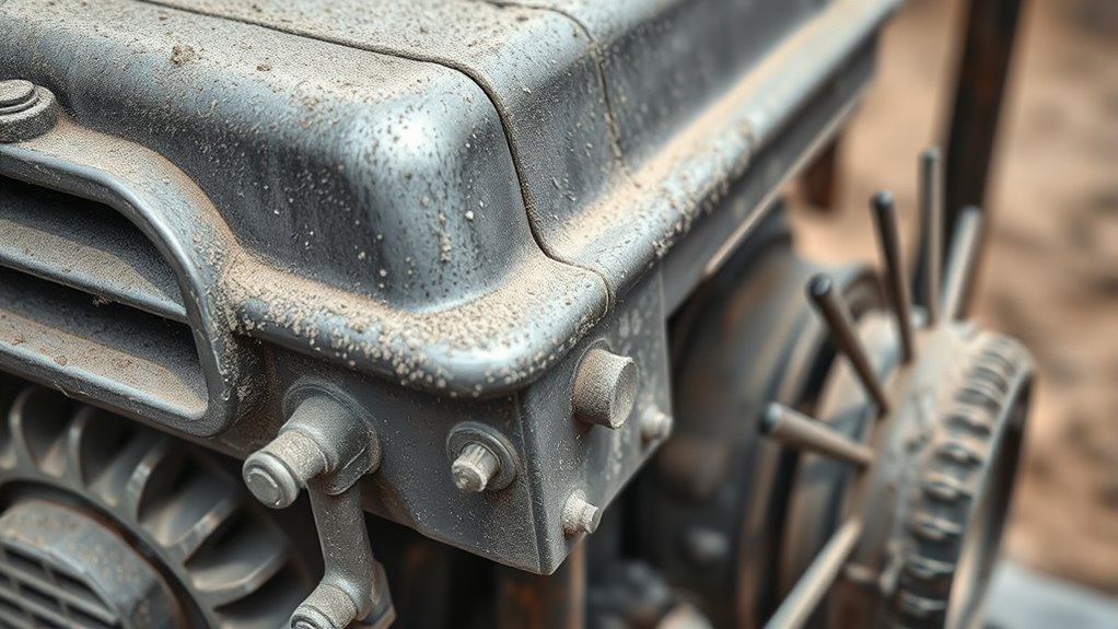 keep generator components clean