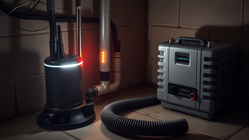 key backup pump features