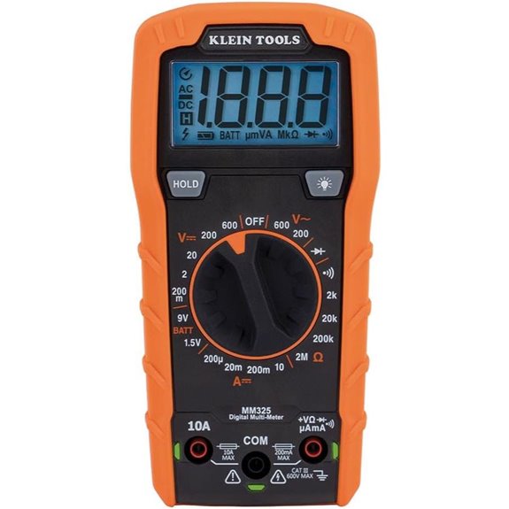 Klein MM325 Multimeter with Voltage & Continuity Tests