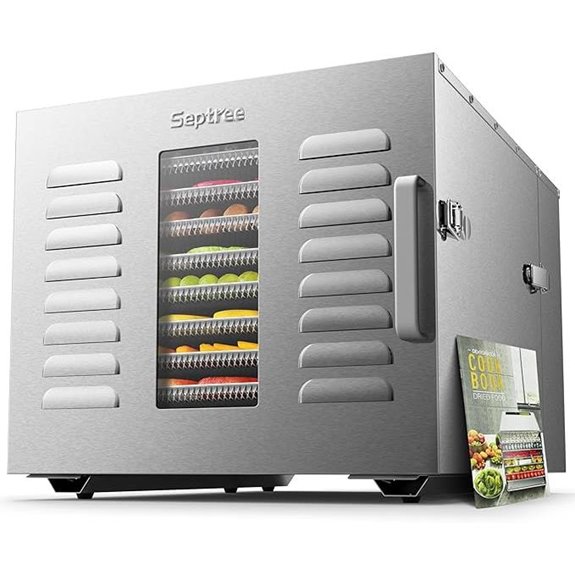 Commercial Food Dehydrator Machine with 10 Trays