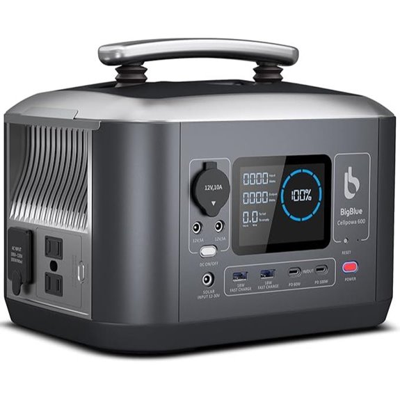 BigBlue 537.5Wh Portable Solar Power Station