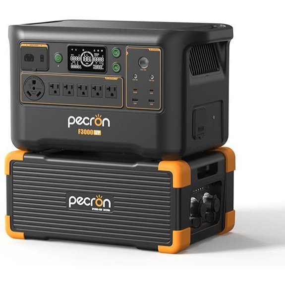 Pecron 6144Wh Portable Solar Power Generator Kit