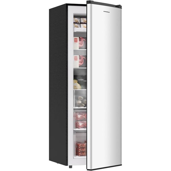 BANGSON 7.0 Cu.ft Upright Freezer/Refrigerator