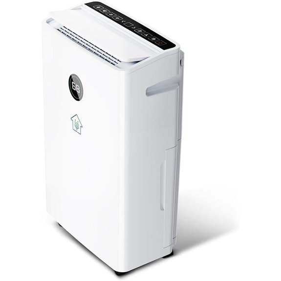 Large Smart Dehumidifier with Drain Hose and Timer