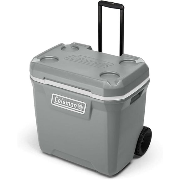 Coleman 65-Quart Insulated Rolling Cooler