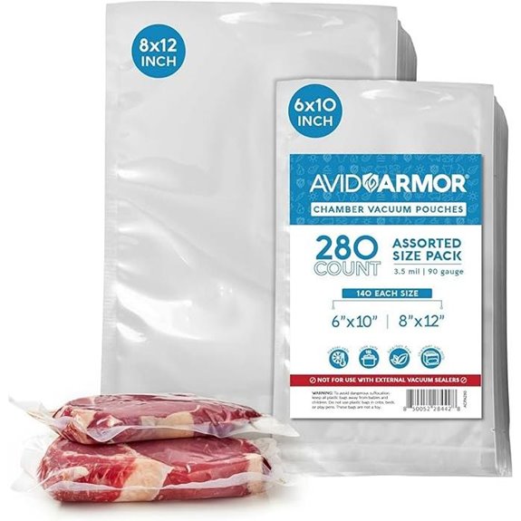 Avid Armor Vacuum Sealer Bags (280 Pack)