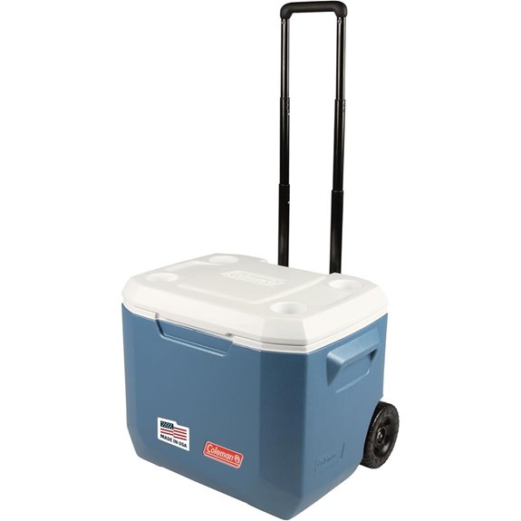 Coleman Xtreme 50qt Rolling Cooler with Wheels