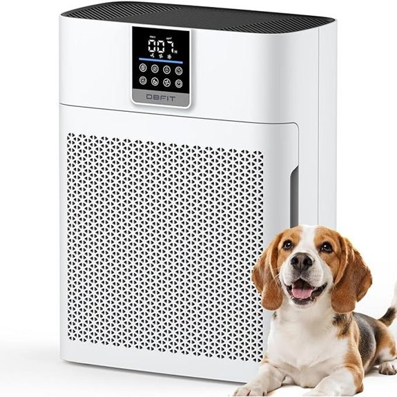 Large Room HEPA Air Purifier with Smoke & Pet Hair