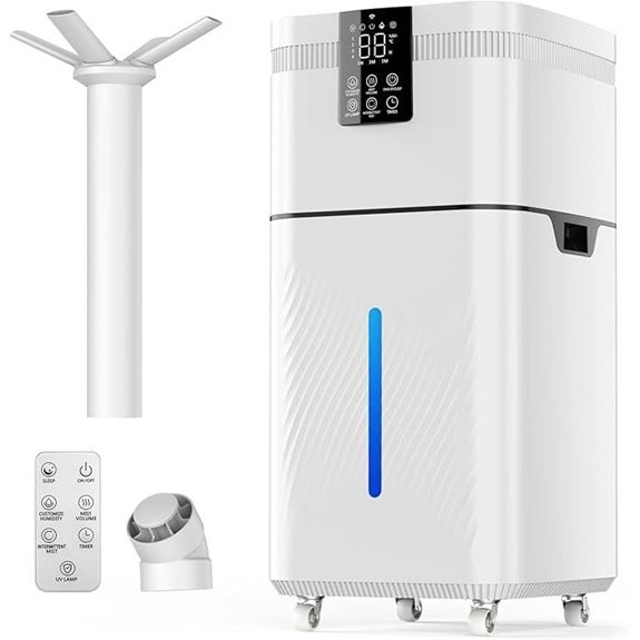 Commercial Large Room Humidifier with Sensor & 360° Nozzle