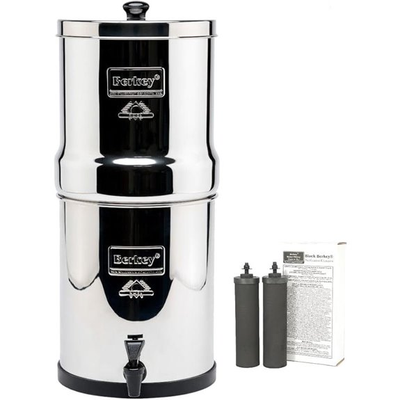 Big Berkey 2.25-Gallon Stainless Steel Water Filter System