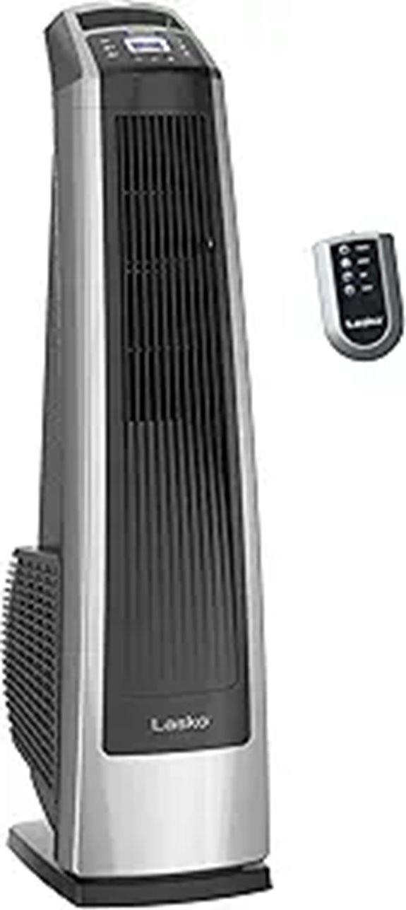 Lasko Oscillating Tower Fan with Remote and Timer