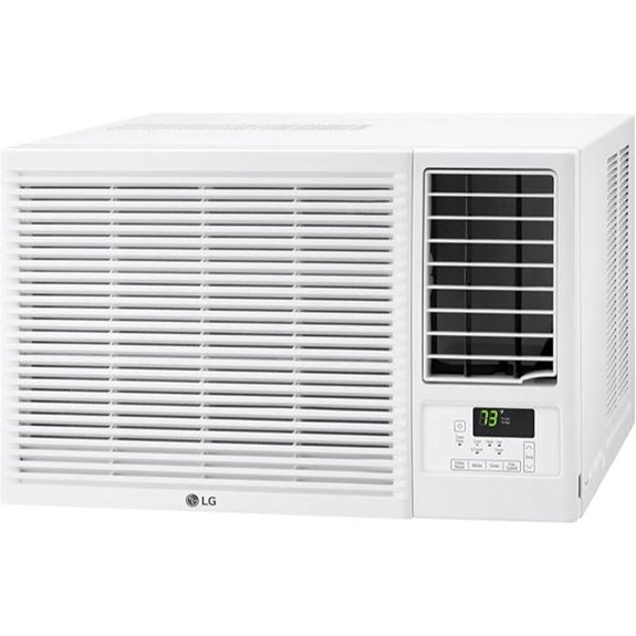 LG 12,200 BTU Window Air Conditioner with Heat