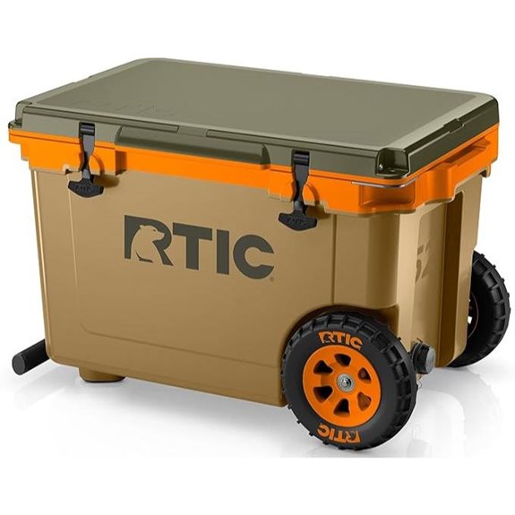 RTIC 52 Quart Ultra-Light Wheeled Cooler