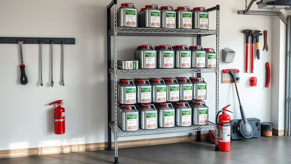 limit stored gasoline quantities