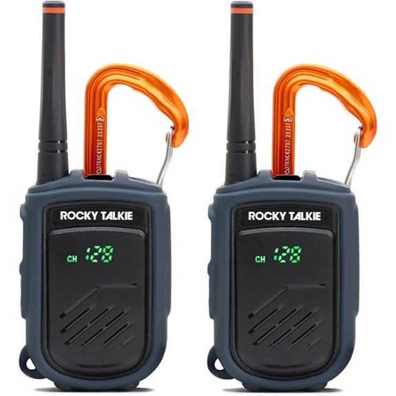 Rocky Talkie Mountain Radio 2 Pack Long Range Durable