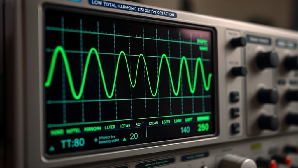low thd power protects electronics