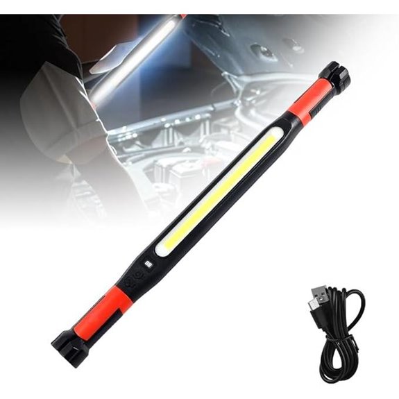 Rechargeable Magnetic LED Work Light for Automotive Repair