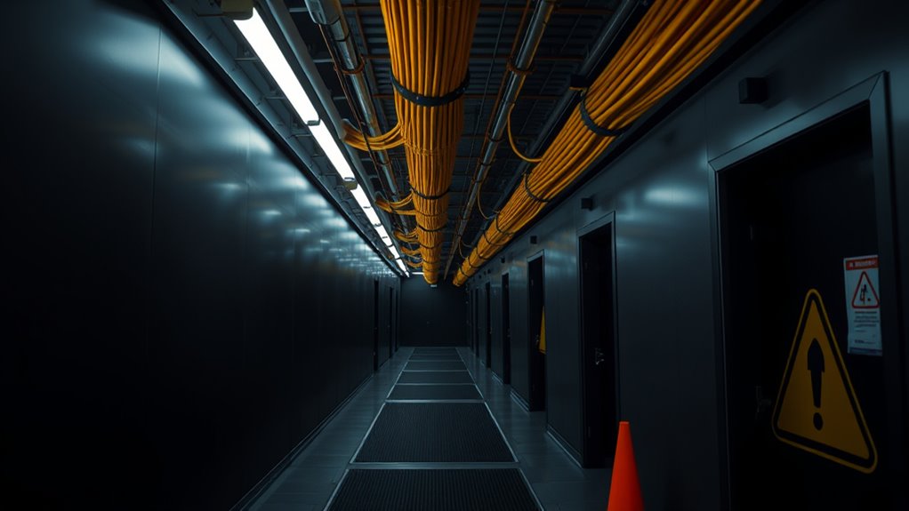 maintain clear illuminated walkways
