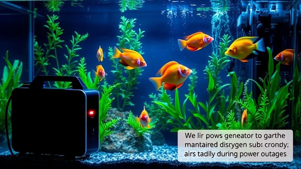 maintain oxygen during outages