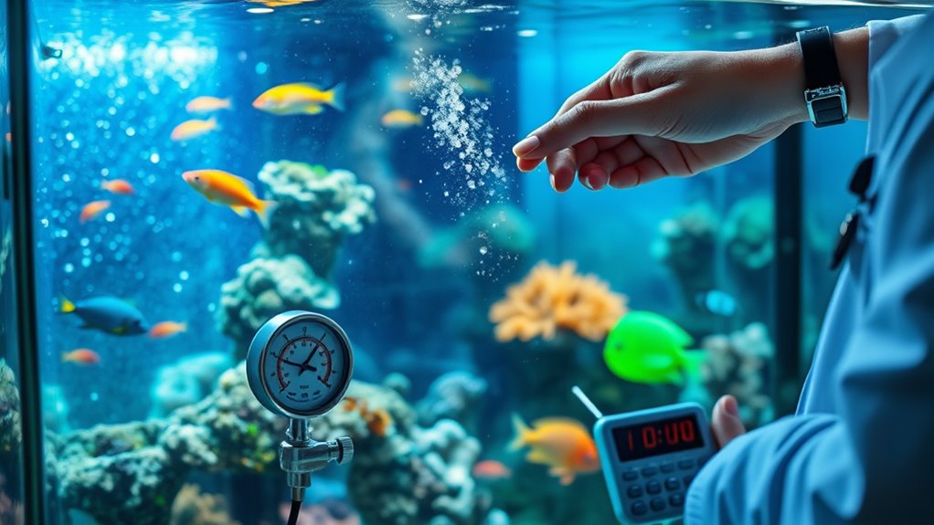 maintain stable aquarium temperature