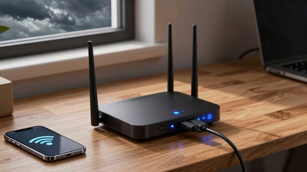 maintain wi fi during outage