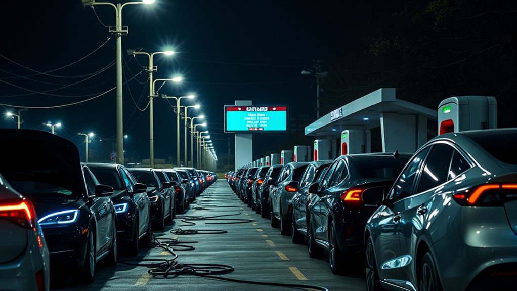 managing ev charging outages