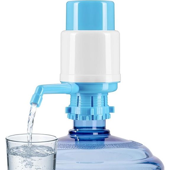 Manual Blue Water Dispenser Pump