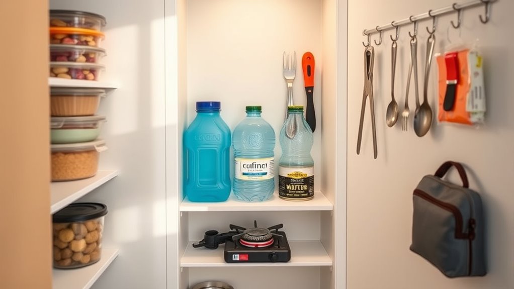 maximize space with essentials
