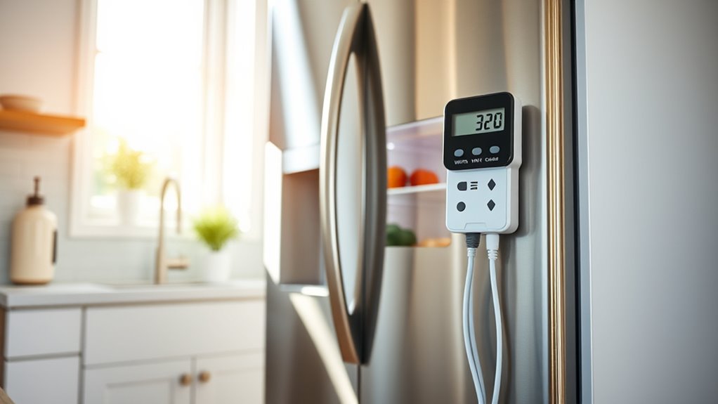 measuring refrigerator power usage