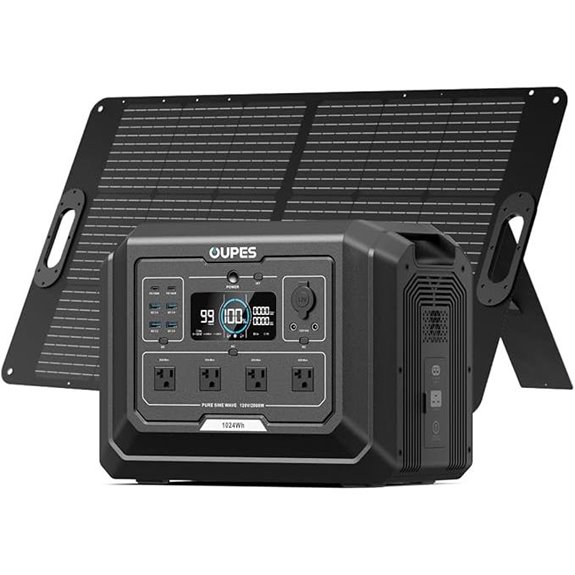 mega 2000w solar generator