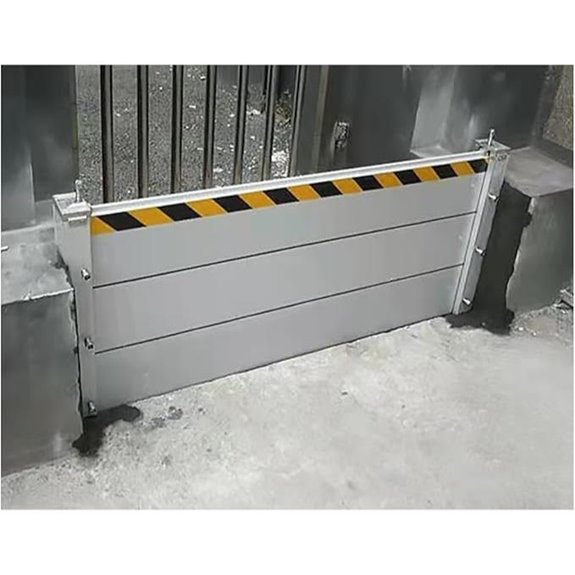 YLLFFLL Metal Flood Barrier System 14.6ft
