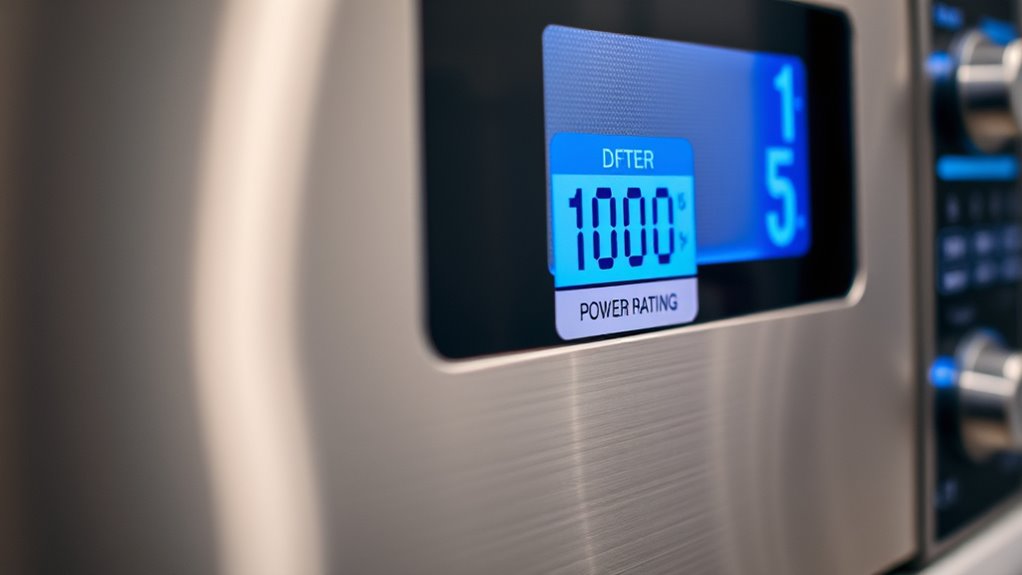 microwave power consumption variability