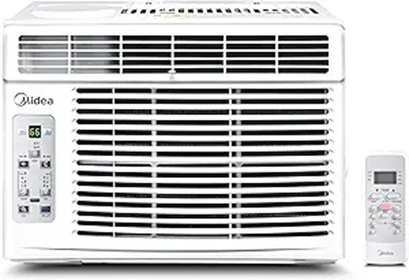 Midea 6,000 BTU Window Air Conditioner with Remote
