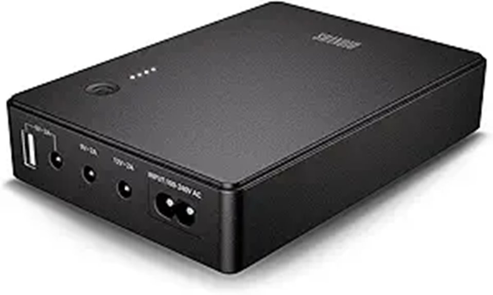 Shanqiu Mini UPS Battery Backup for Router and Camera