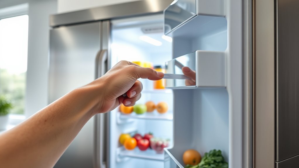 minimize fridge door openings