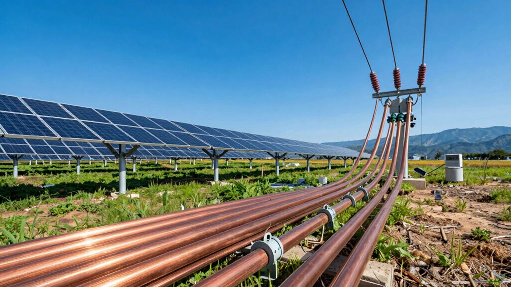 minimizing solar cable losses