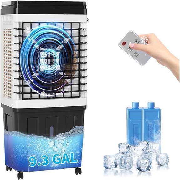 TABU 3-in-1 Evaporative Cooler with Remote