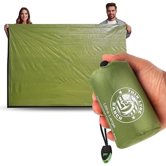 Emergency Survival Bivy Sack for Multiple Persons