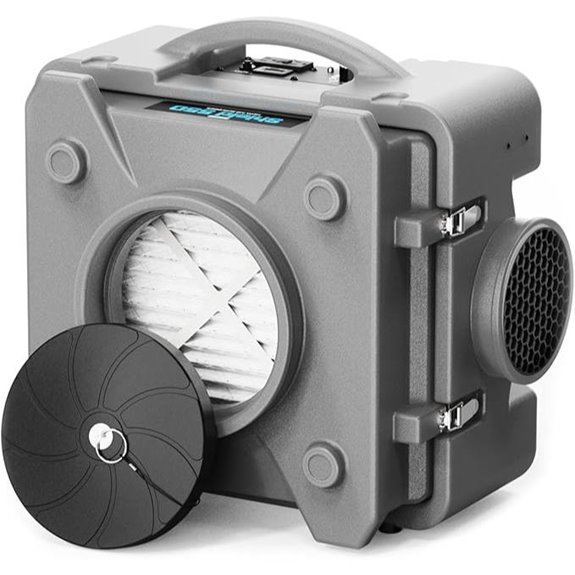 CADPXS Shield-550 Negative Air Machine HEPA Air Purifier