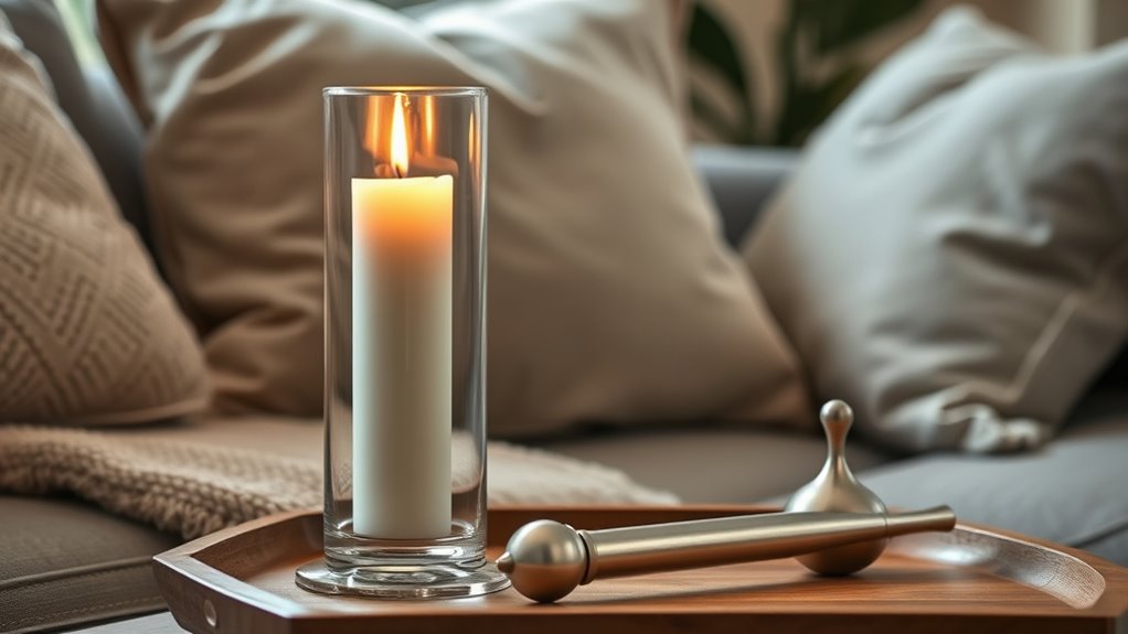 never leave candles unattended