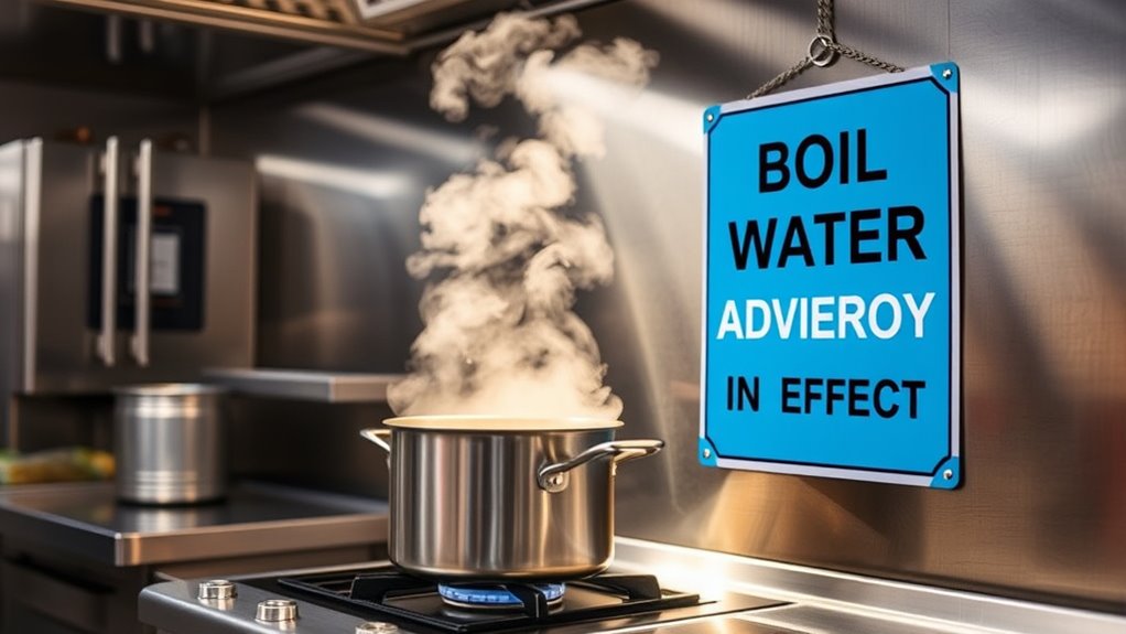 notify staff inform customers