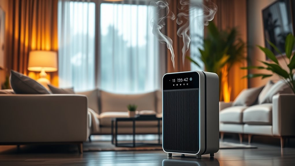 odor removal and filter maintenance