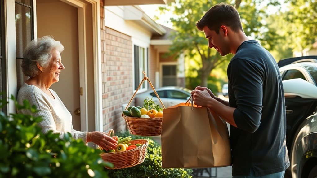 offer practical neighbor support