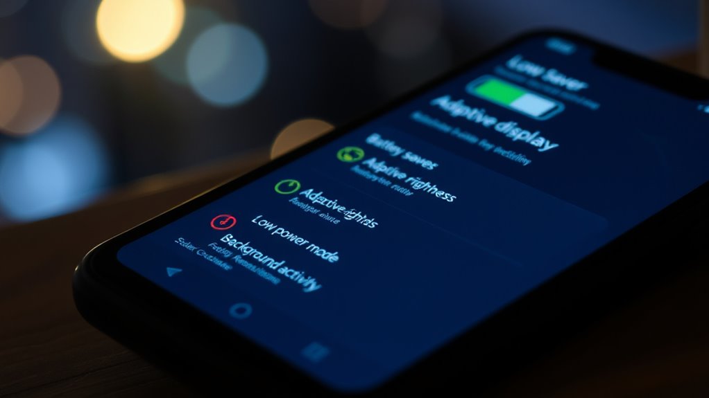 optimize battery with smart settings