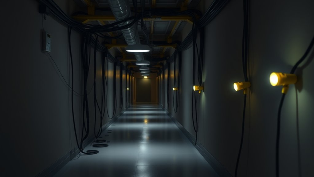 organized cables ensure safety