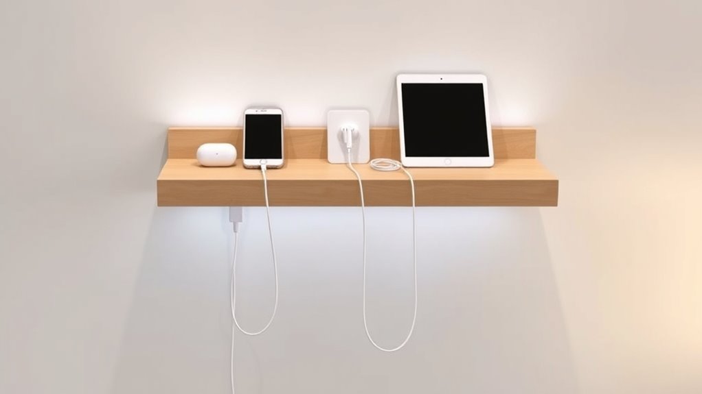 organized safe cable storage