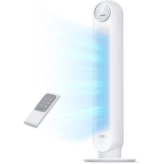 Dreo Tower Fan with Oscillation and Multiple Speeds