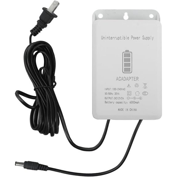 12V-2A UPS Battery Backup for Outdoor Cameras
